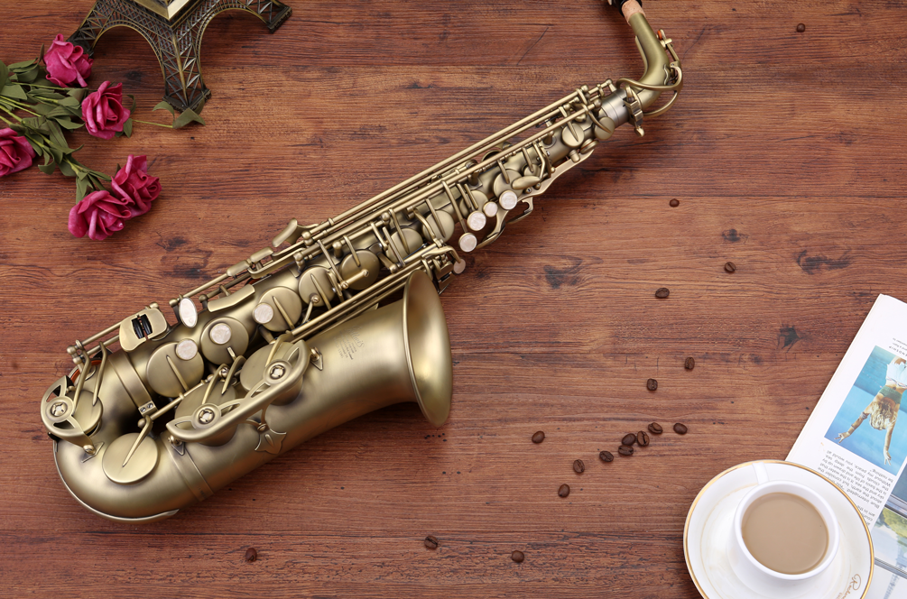 仿古青銅初學中音薩克斯